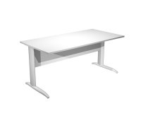 Mesa oficina Presto An 160 cm patas metal L