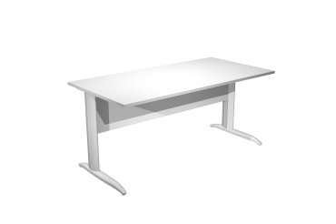 Mesa oficina Presto An 160 cm patas metal L