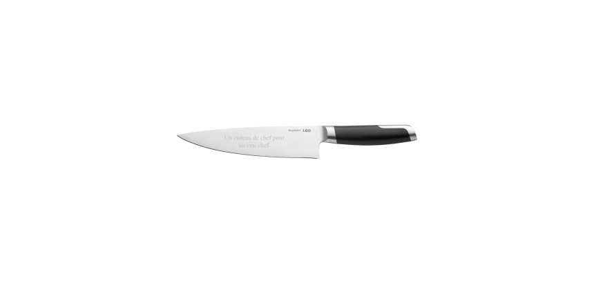 BergHOFF Chefmes 20cm - Met persoonlijke tekst - Un cadeau de chef pour un vrai chef.