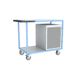 Servante établi équipée, 1 bloc porte, 250 kg