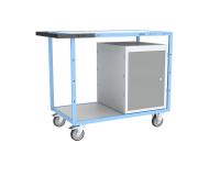 Servante établi équipée, 1 bloc porte, 250 kg