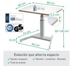 Escritorio Compacto Leitz Ergo eléctrico con recordatorio