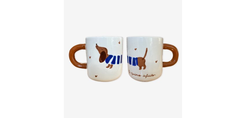 Taza TOP "Te quiero infinito"