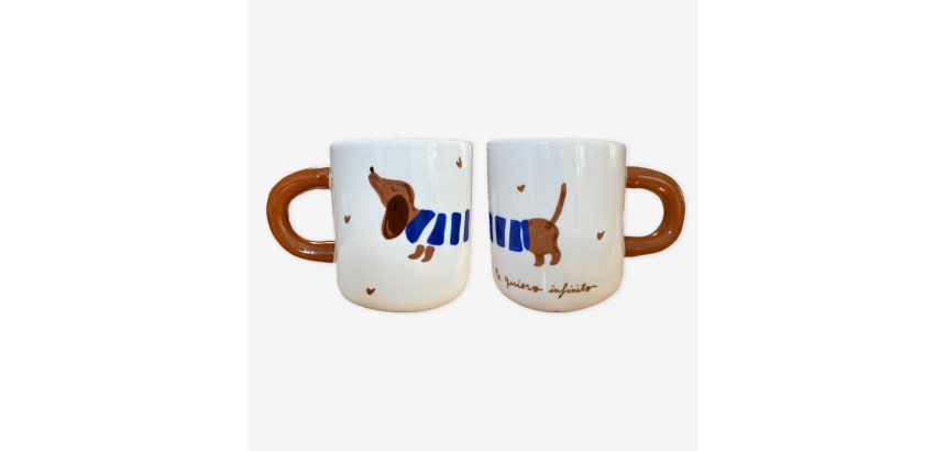 Taza TOP "Te quiero infinito"