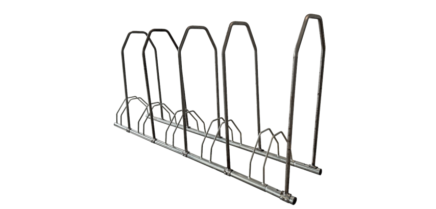 Support 5 vélos avec arceaux d'appui