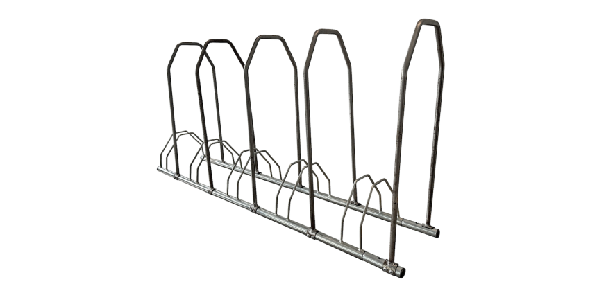 Support 5 vélos avec arceaux d'appui
