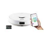 DOMO Robotstofzuiger DO7300S met roterende dweilmoppen en automatische lediging