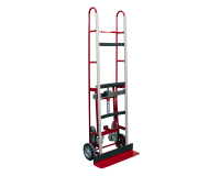 Diable charges volumineuses acier 550 kg bavette fixe 600 x 127 mm roue caoutchouc