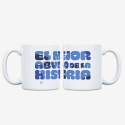 Taza "El mejor abuelo de la historia" 350ml, cerámica 
