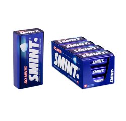 Caramelos Smint Tin Peppermint - Estuche con 12 Unidades