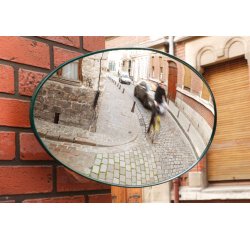 Miroir de sortie ovale Ø 56cm