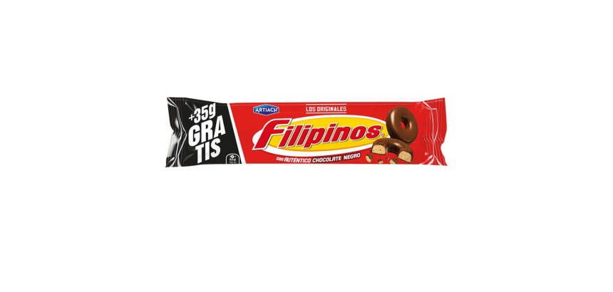 Filipinos negro 93 g + 35 g GRATIS - Caja de12 unidades