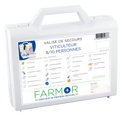 Valise de secours Viticulteur 8/10  personnes