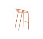 Tabouret haut OUDON extérieur/intérieur en aluminium