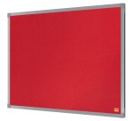 Tablero de anuncios de fieltro Nobo Essence de 600x450 mm - Rojo - 600x450mm