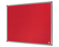 Tablero de anuncios de fieltro Nobo Essence de 600x450 mm - Rojo - 600x450mm
