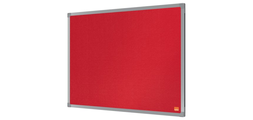 Tablero de anuncios de fieltro Nobo Essence de 600x450 mm - Rojo - 600x450mm
