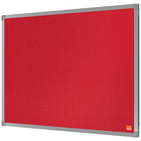 Tablero de anuncios de fieltro Nobo Essence de 600x450 mm - Rojo - 600x450mm