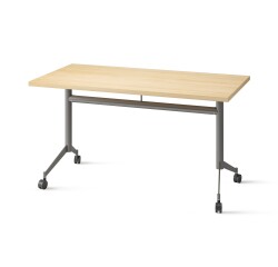 Table rabattable POLLY L.140 x P.70 cm Plateau Hêtre