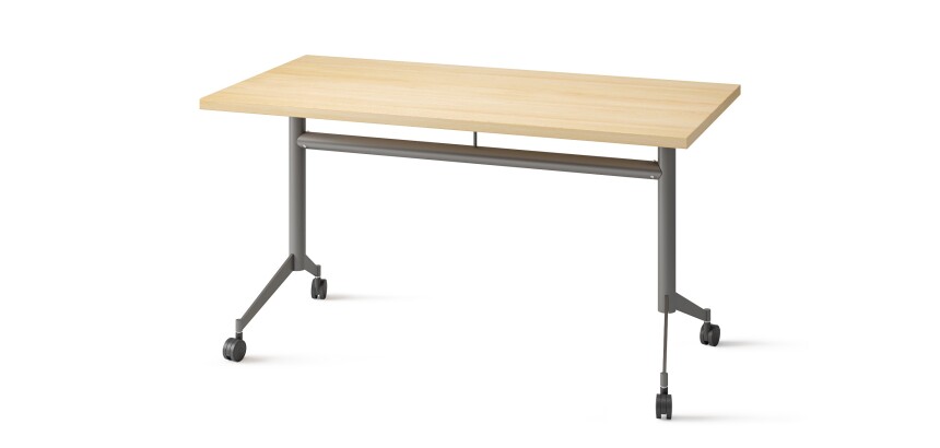 Inklapbare tafel POLLY, L.140 x D.70 cm, beuken blad