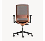 Ergonomic office chair AXIS - with 3D armrests - adjustable seat depth - Synchronous mechanism