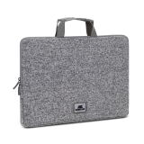 Funda para portátil con asas 15,6" Anvik Rivacase impermeable Gris