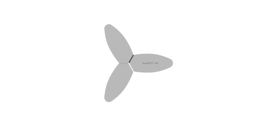 BergHOFF Dessous de plat magnétique pliable Balance Moonmist