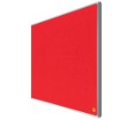 Tablero de anuncios de fieltro de formato panorámico Nobo Impression Pro de 710x400 mm