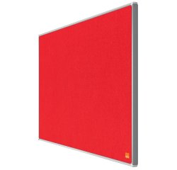Tablero de anuncios de fieltro de formato panorámico Nobo Impression Pro de 710x400 mm