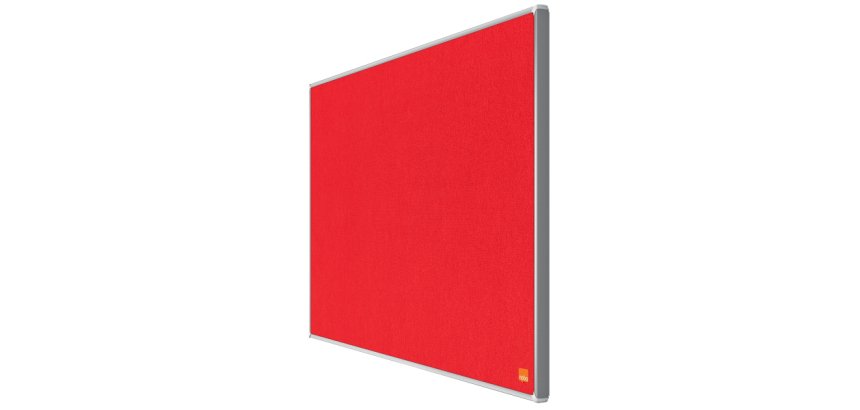 Tablero de anuncios de fieltro de formato panorámico Nobo Impression Pro de 710x400 mm