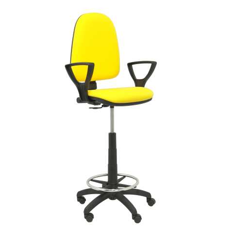 Taburete Ayna bali brazos fijos - Amarillo