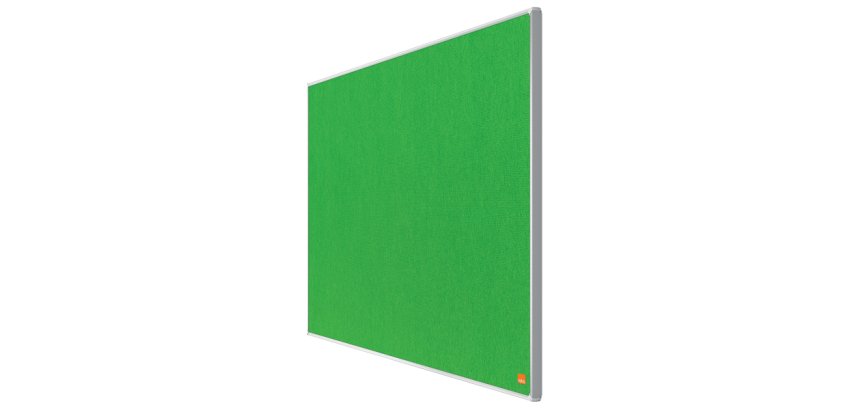 Tablero de anuncios de fieltro de formato panorámico Nobo Impression Pro de 890x500 mm