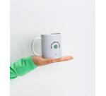 Taza "Que me quiten lo viajao" 350ml, cerámica 
