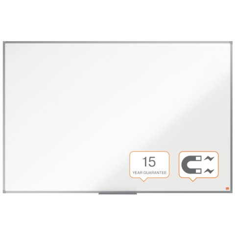 Pizarra NOBO Essence acero lacado1500X1000mm, blanco