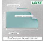 Alfombrilla de escritorio grande Leitz - Verde menta