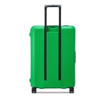 Valise 4 doubles roues 67 cm Color Block hardside vert