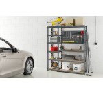 Rayonnage MODULO - Module 2 étagères + établi