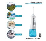 Irrigador Bucal recargable 200ml TM Electrón