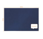 Tablero de anuncios de fieltro Nobo Impression Pro de 1800x1200 mm