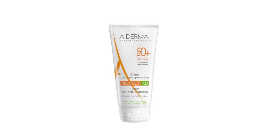 Aderma Exomega control crème soleil SPF50+ 150ml