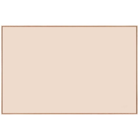 Muse Pizarra magnetica color beige flotante enamarcada madera haya maciza