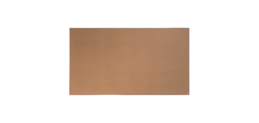 Tablero de anuncios de corcho de formato panorámico Nobo Impression Pro de 1550x870 mm