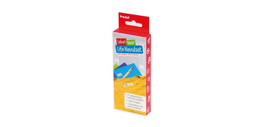 I mark my little Trodat recharge kit business - Dutch version