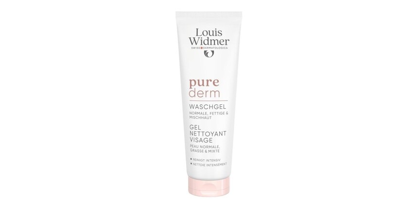 Widmer purederm gel nettoyant 125 ml avec parfum
