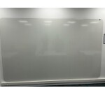 Elément final 195 x 115 cm émaillé blanc pour Mur d'écriture Liberté