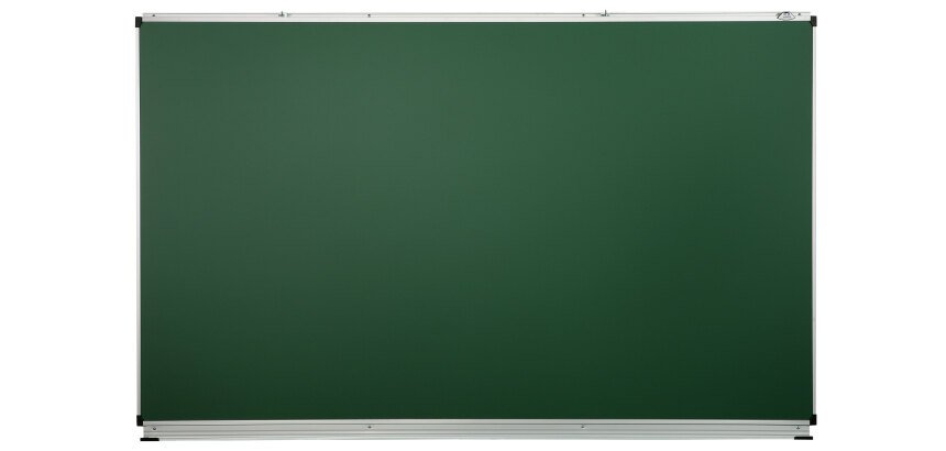 Tableau simple scolaire émaillé vert