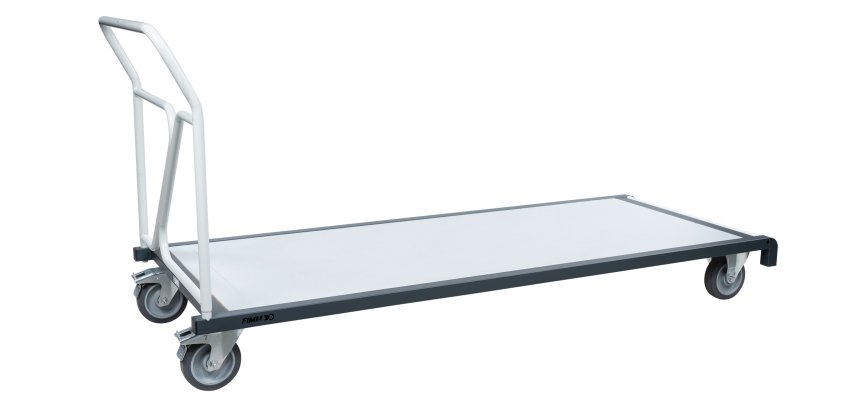 Chariot modulaire 1 dossier 400 kg 1800 x 800 mm