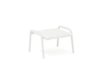 Lage tafel/voetsteun buitenmodel OUDON in aluminium
