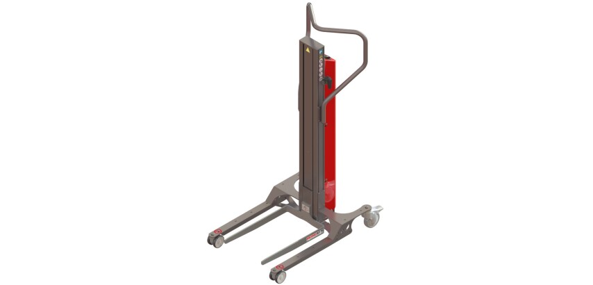 Gerbeur Astair à levée électrique avec fourches 60 kg course de levée 900 mm