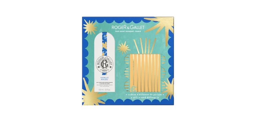 Roger & Gallet Set Noël Vanille Sol. 100 ml + Diffuser 2025
